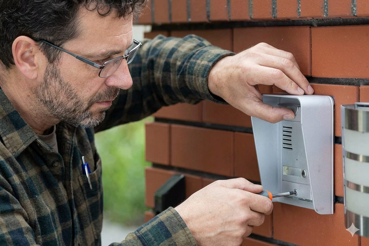 Home intercom installation