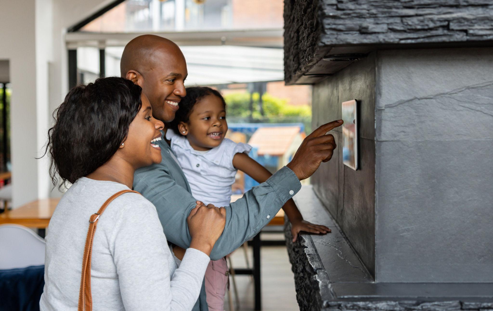 Family access control for a UK residential intercom system