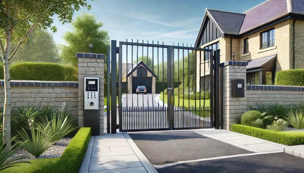 Modern electric gate system using a dedicated Gate SIM Card